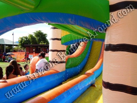 24' Dual Lane Water Slide rental Phoenix